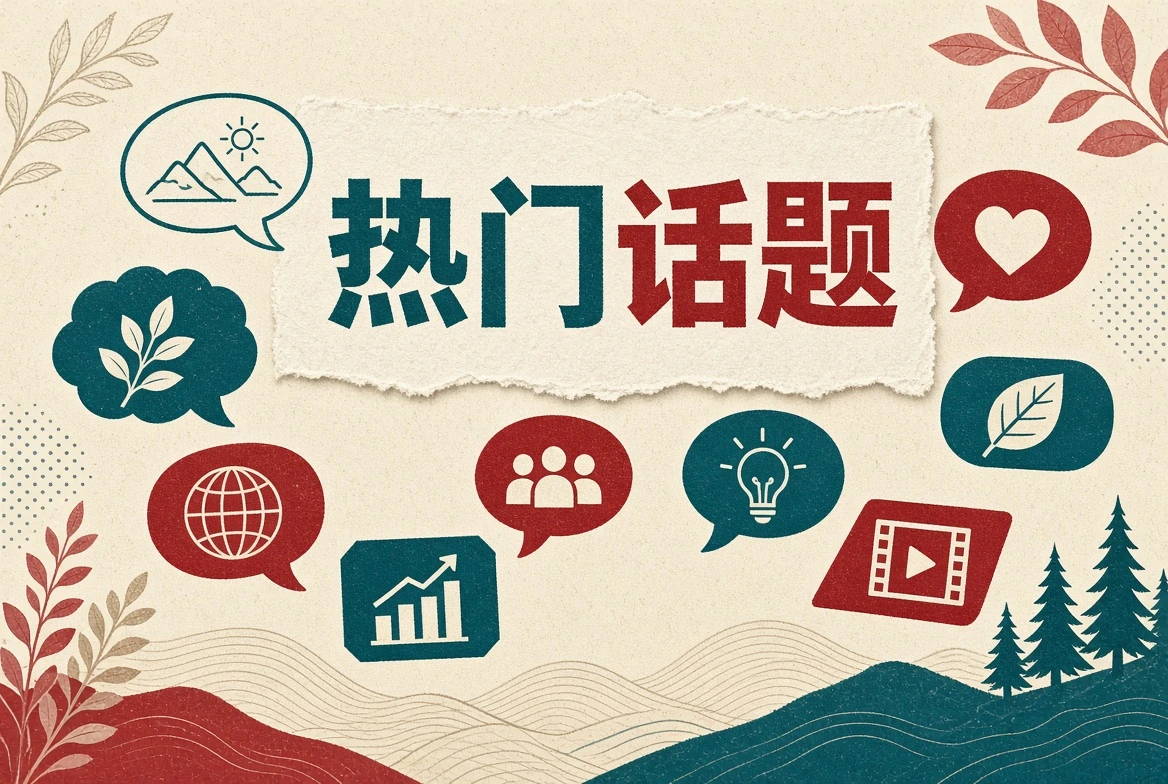 热门话题资讯视觉